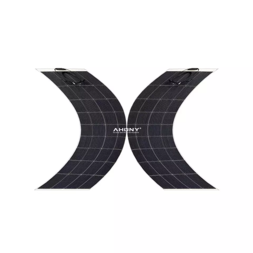 200w Semi Flexible Etfe Solar Panel Rv Awning Transparent Solar Bifacial PV Module