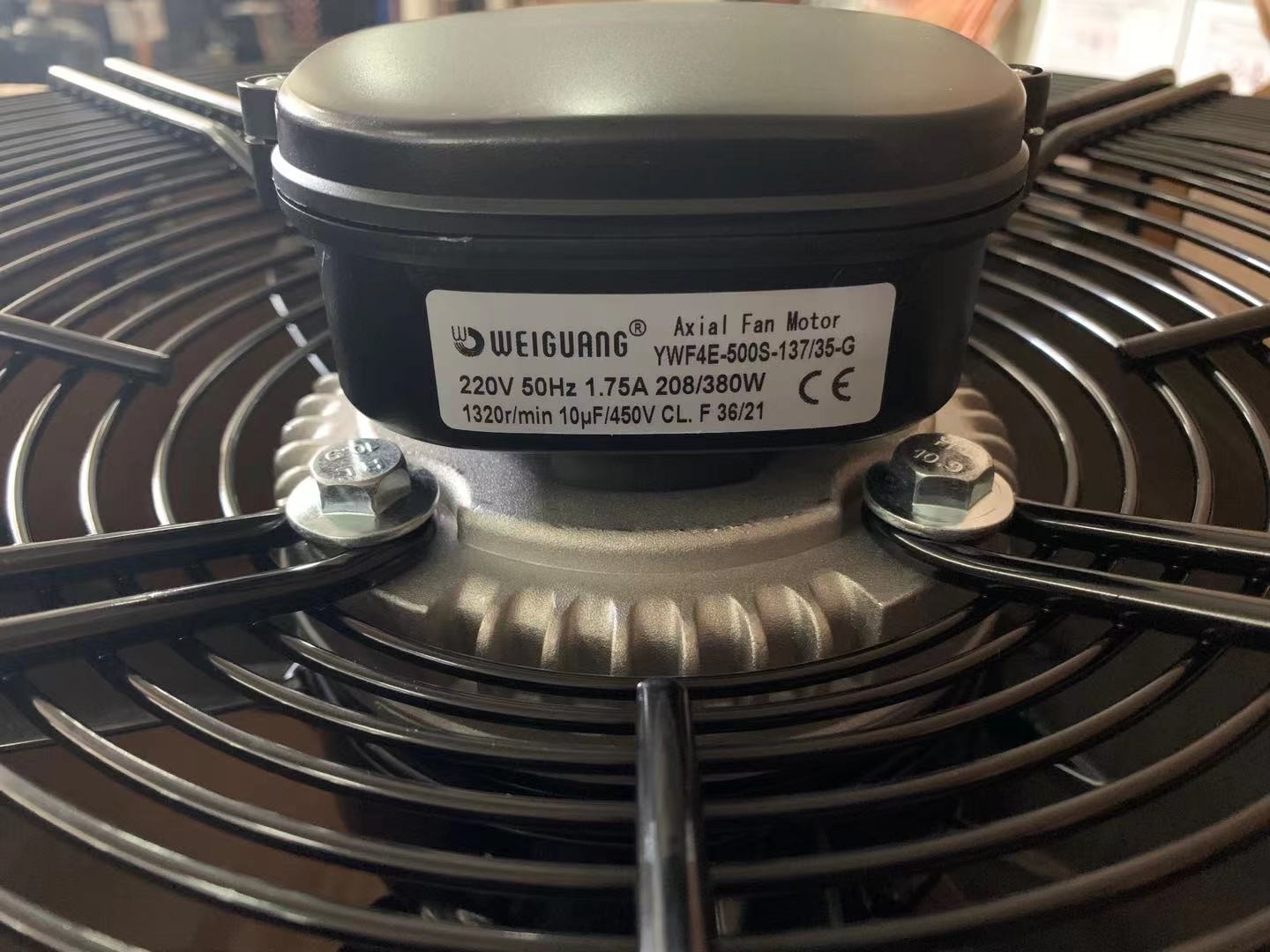 500mm Axial Fan Motors YWF4E-500S-137/35-G 220V 50Hz 380W