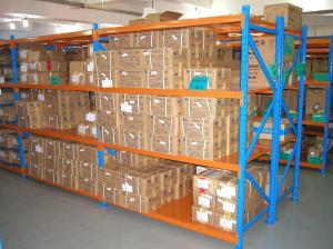 Wholesale powder coating finished cold rolled steel storage racking system for warehouse from china suppliers