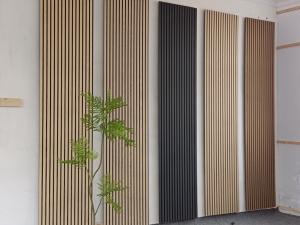Wholesale 2400 x 600 Wood Soundproof Acoustic Wall Panel Factory Direct 3D Model Interior Wall Decor For Home from china suppliers