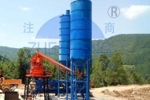 Wholesale HZS25 Stable Performance Stationary Concrete Batching Plant For Ready Mixed Concrete from china suppliers