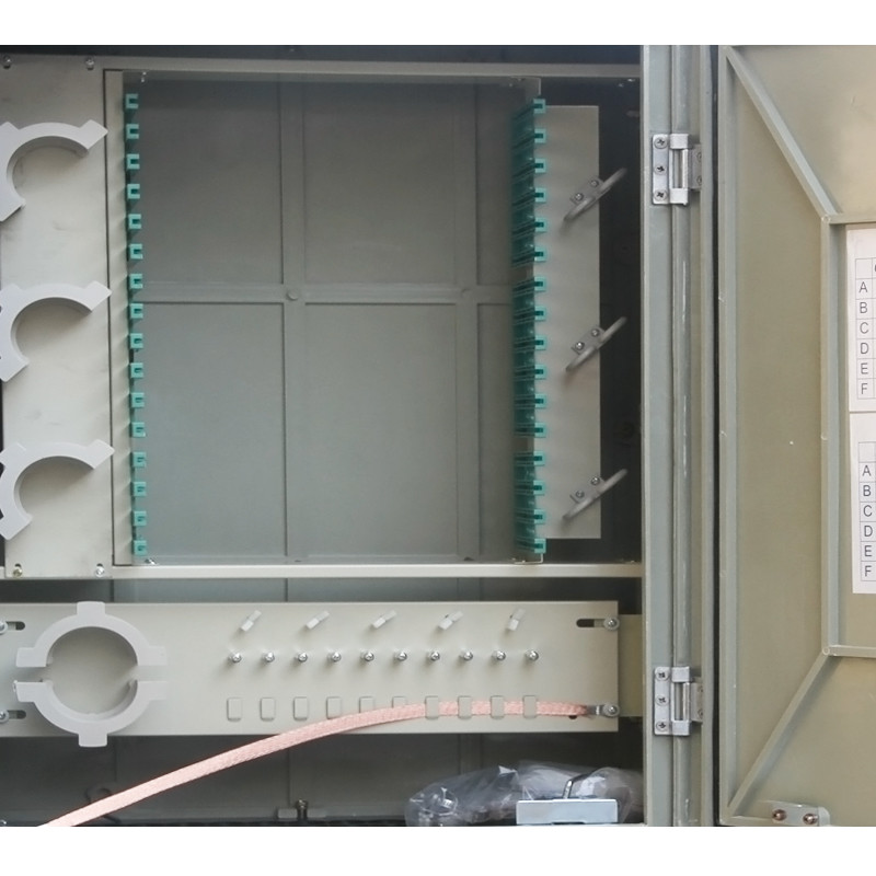 Floor Standing Outdoor SMC 576 Fiber Distribution Terminal Box For FTTH
