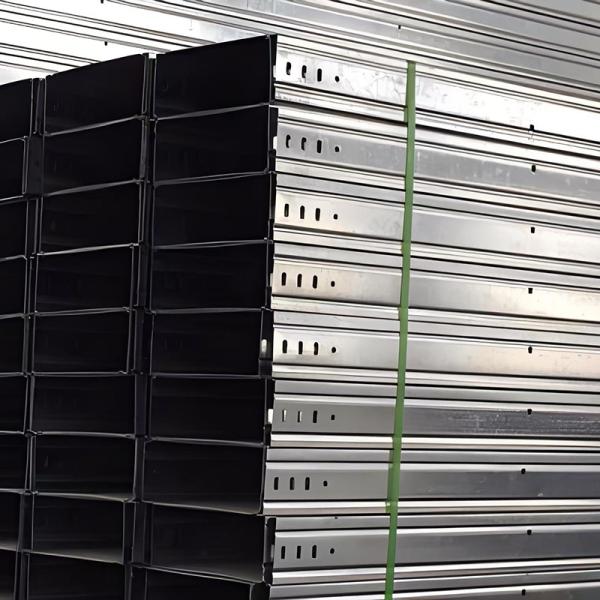 Suspended Cable Tray 150mm X 50mm For Air Circulation In Stainless Steel Exterior Cable Tray