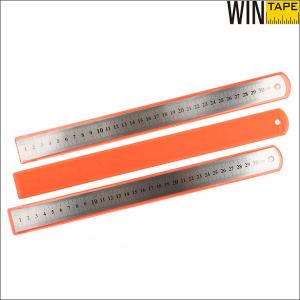 Wholesale Heavy Duty 12 Inch Stainless Steel Ruler Non Bendable Silver Color from china suppliers