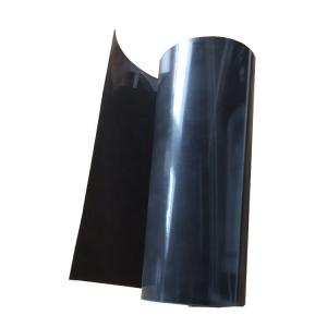 Wholesale Smooth Surface HDPE geo membrane 500 micron Black Shrimp fish pond liner Length 50-200m from china suppliers