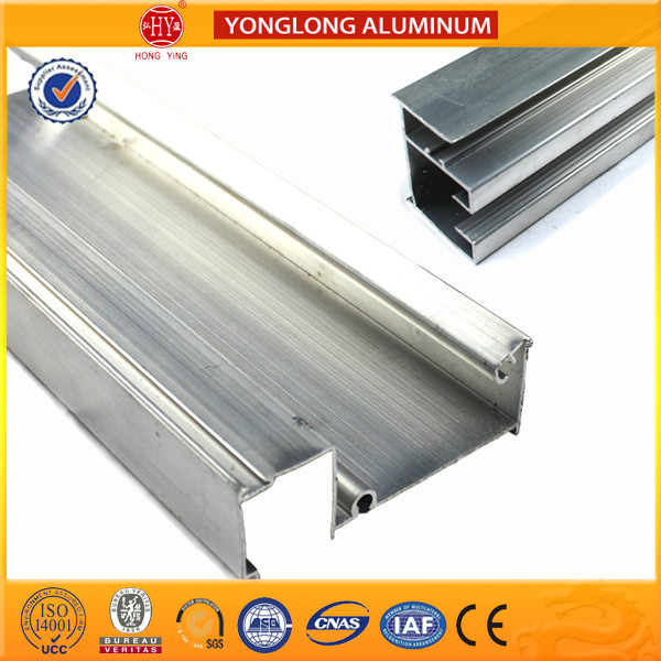 Machinable Anodized Aluminum Profiles , Oval Aluminium Tower Scaffold