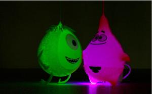 Wholesale Beholder cartoon soft plush ball luminous fragrance pressure vent toy ball from china suppliers