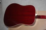 Red Chibson H-Bird acoustic guitar GB H-Bird electric acoustic guitar Chinese