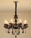 Living Room Bedroom LED E14 Crystal Candle Chandelier Luxury Classical Design