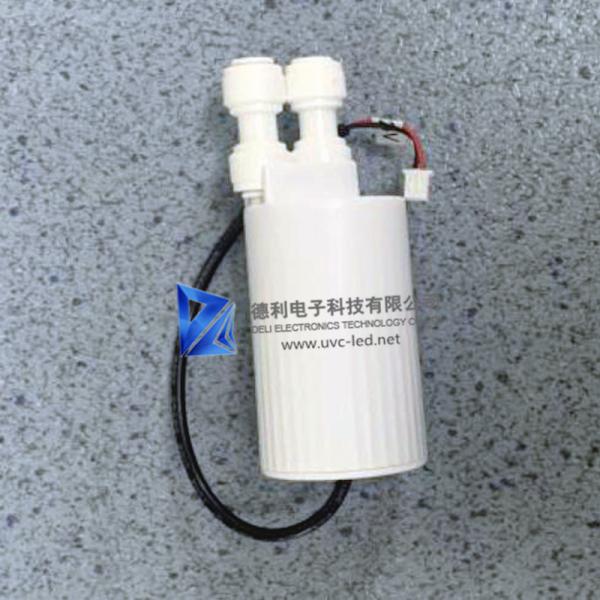 IP65 Home DC 24V UVC LED Lamp 270nm 80mW 2.5L Mini Runnning Water Disinfection