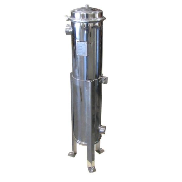 62KG Weight Manufacturing Plant 304 Stainless Steel Bag Filter Housing 2 Inch
