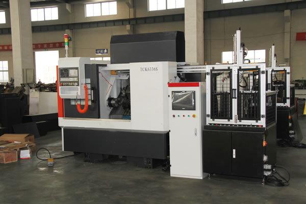 TCK6336 linear guide CNC lathe machining