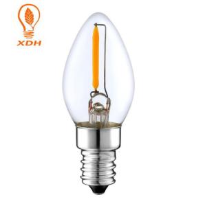 Wholesale 240V 220V Dimmable Led Edison Bulbs C7 E12 1W LED Filament Bulb from china suppliers