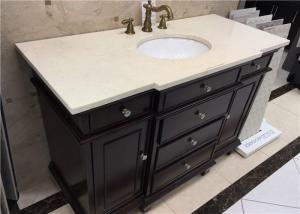 China 20 Inch Marble Vanity Tops With Convex Edge , Bathroom Marble Look Countertops on sale