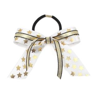 Wholesale Elastic Band Hair Bow Ribbon Grosgrain Material Solid Color Cheer Style from china suppliers