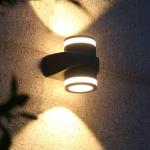Modern simple outdoor wall lamp waterproof up down wall lights landscape