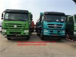 Ten Wheeler Heavy Equipment Dump Truck 30 - 35 ton Middle Lift Tipper Truck