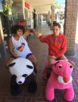 Hansel children game center kids indoor used plush toy electronic animal big