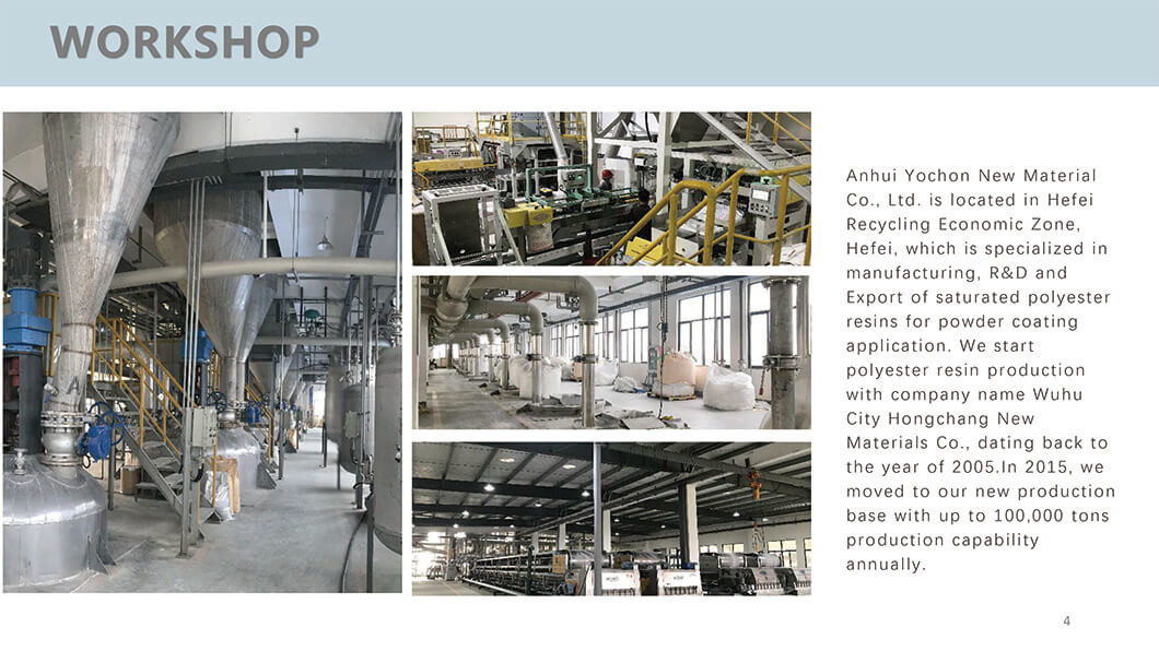 Saturated Polyester Resin 70:30 Hybrid Good Impact Performance