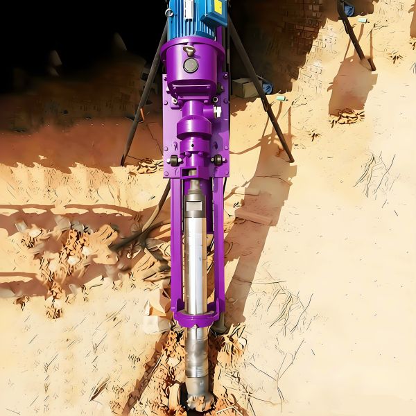 Surface DTH Drilling Rig Infrastructure Development Borehole Drilling Machine Pneumatic Drilling Rig