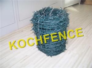 Wholesale Anti Oxidation Decorative Barbed Wire , Barbed Wire Cattle Fence Easy Installation from china suppliers
