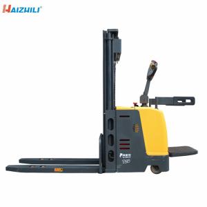 Wholesale Battery Operated Mobile Pallet Stacker , 1 Ton 1.6 Meter Electric Pallet Forklift from china suppliers