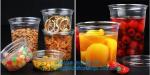 Food grade 12oz 375ml cold drink transparent biodegradebale PET disposable