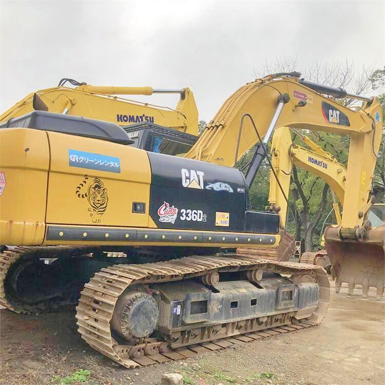 200 KW Original Japan 36 Ton Large Used CAT 336D2 Excavator in 36000 KG Machine Weight
