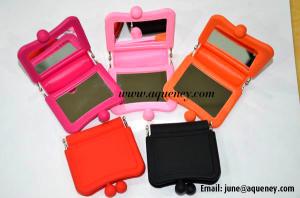 Wholesale Buy Silicone Mirror Purse Wallet Bag with low price from china suppliers