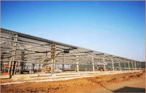 Wholesale Impact Resistant Prefab Steel Warehouse Buildings With Fire And Water Resistance from china suppliers