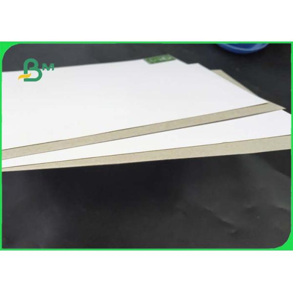 Coated White Board With Grey Back Smoothness And Soft Coated White Board With Grey Back Different Thickness