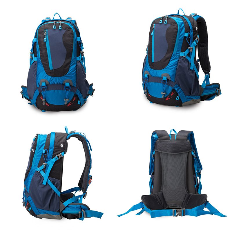 Waterproof Men Sport Backpack for Outdoor Mountain Camping Hiking With Rain Cover