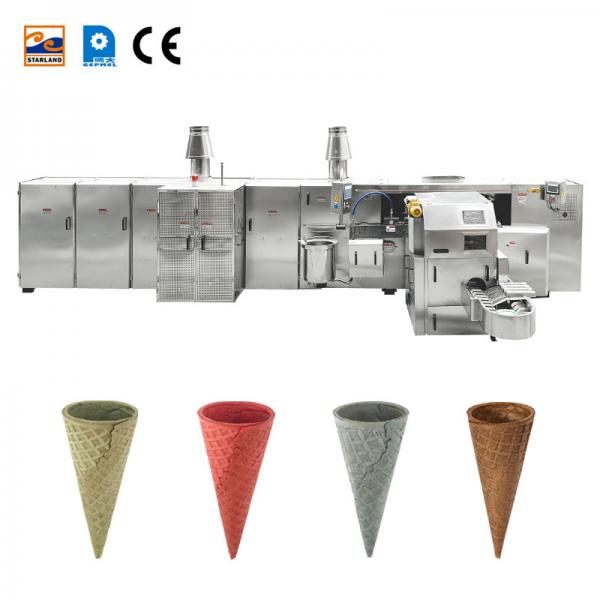 Quality Commercial Ice Cream Waffle Cone Maker With Metal Detector for sale