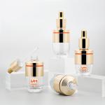 Oval Moisturize Glass Serum Bottle Cosmetic Essential Oil Dropper Bottle 30ml