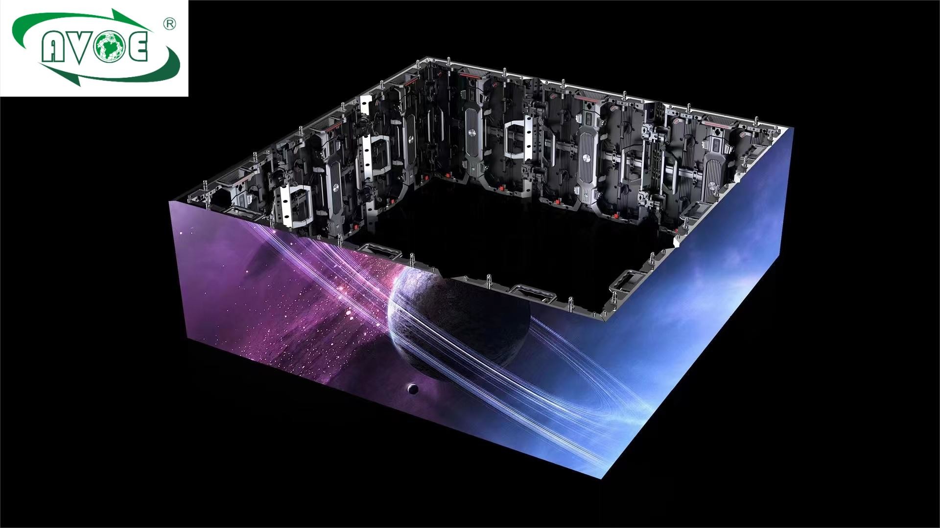 P2.976 Concert Stage Indoor Rental LED Screen Die Casting Aluminum Cabinet