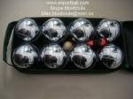 garden games, factory wholesale petanque boules set 8 pcs in nylon bag
