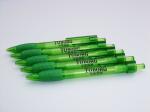 Green pen Imprinted Promotional Plastic ball pen