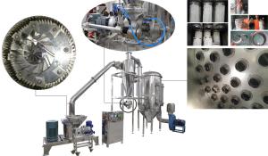 Wholesale Mustard Seeds Air Cooling System 6000RPM Super Fine Powder Grinder from china suppliers