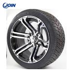 14 Inch Golf Cart Wheels And Tires Aluminum Golf Buggy Wheels ODM