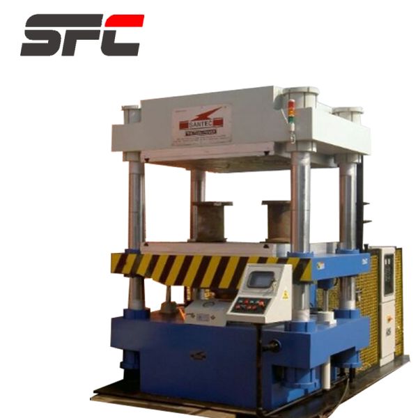 Solid tyre vulcanizing press machine component