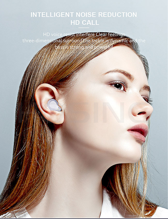 HIFI Stereo Sports Play Time 6h In Ear Wireless Earphones