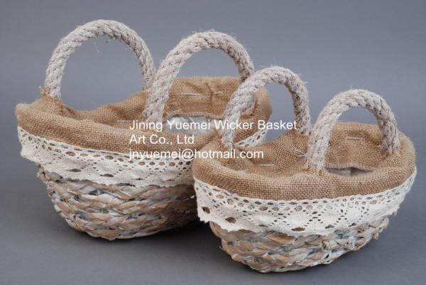wicker basket manufacturer garden basket set willow plant baskets stock fast