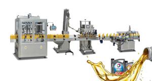 Wholesale Stainless Steel Automated Bottling Line Durable Oil Bottle Packaging Machine from china suppliers