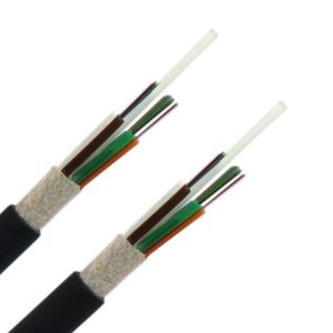 Wholesale GYFTY Outdoor Fiber Optic Cable With 24F 12 36 72 96 144 Core Single-Mode G652D G657A1 A2 from china suppliers