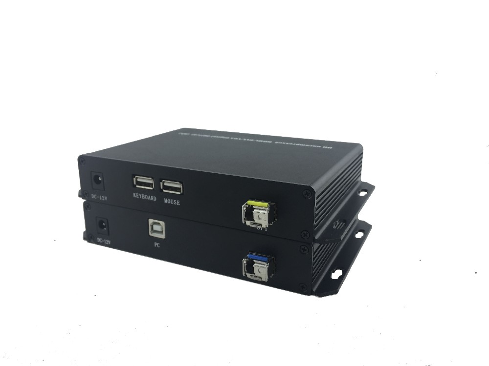 8 channel uncompressed DVI forward video to fiber converter + 8 ch RS232+ 8 channel audio