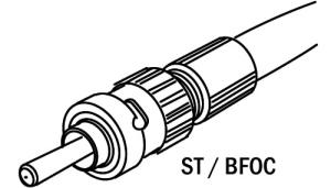 Wholesale ST-025 ST-10 ST-20 ST BFOC Plastic Optical Fiber Connector from china suppliers