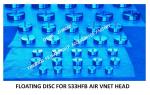STAINLESS STEEL 316 FLOAT DISC FOR AFT CABIN TANK AIR PIPE HEAD MODEL：NO.533HFB