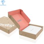 Ear Lock Blue Colored Corrugated Mailing Boxes 3 Ply 5 Ply