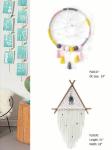 High Quality Coloured Handcraft Home Decoration Dream Catcher, Indian Feather