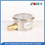 Bottom Connection Oil Filled Pressure Gauge For Metallurgical Industry